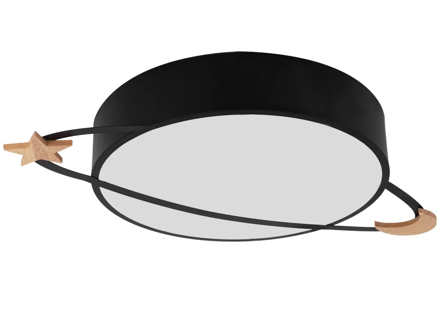 LAMPA APP866-C MOON BLACK 50cm