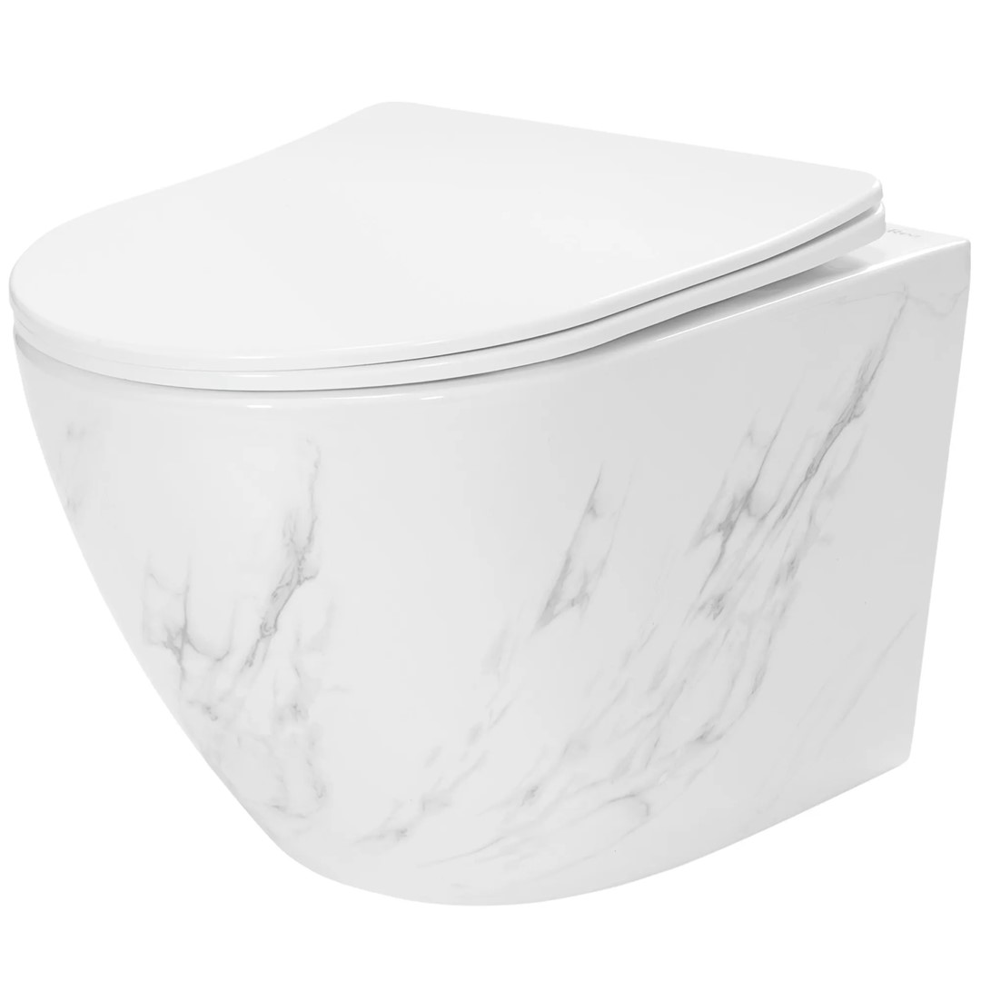 WC - CARLOS DUROPLAST/FLAT/ZM NATURE MARBLE